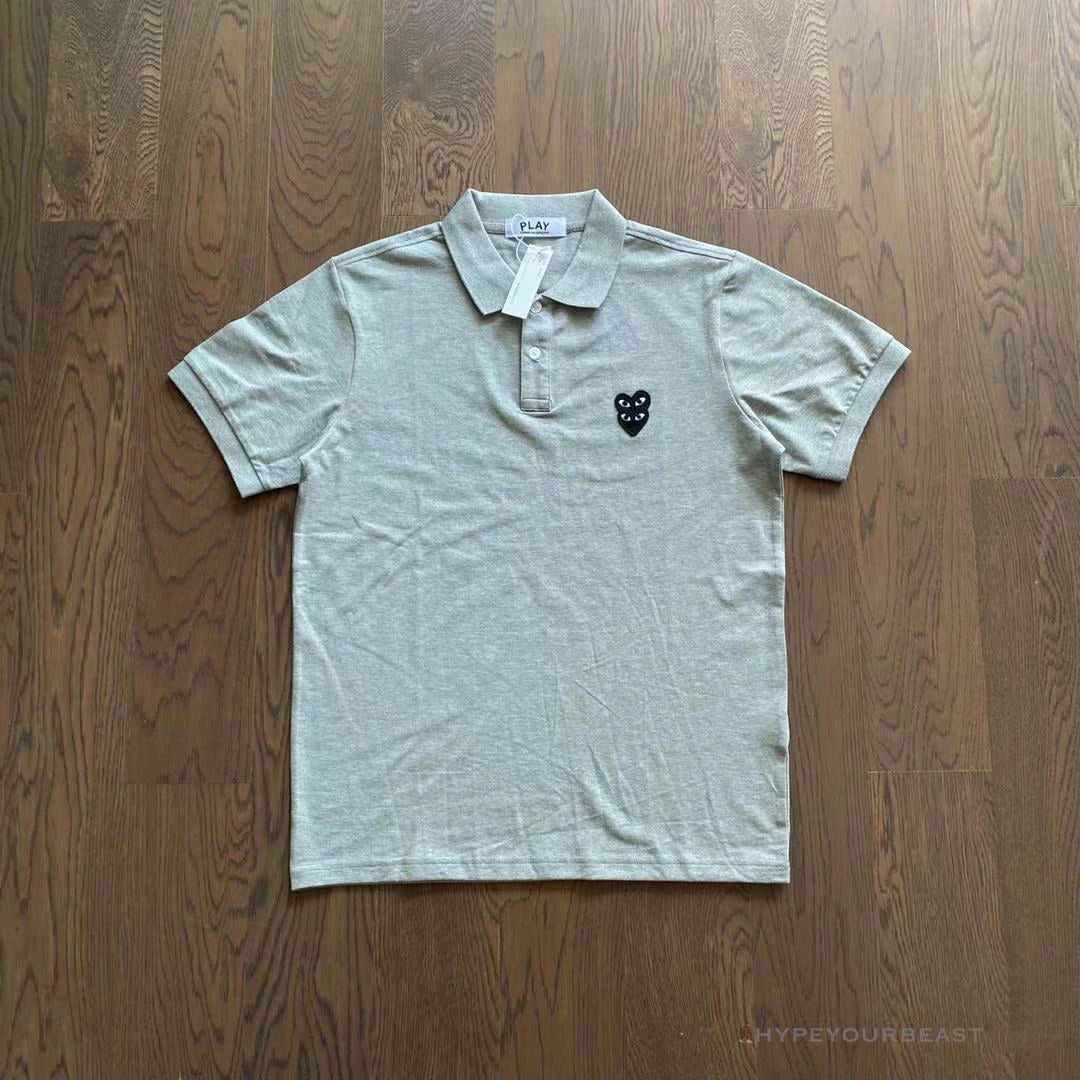 Hypeyourbeast CDG Polo Shirt Grey Shirts 6 Hypeyourbeast CDG Polo Shirt Grey Shirts