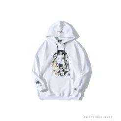 Hypeyourbeast Clothes BAPE Marilyn Monroe Hoodie 'WHITE'