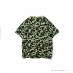 Hypeyourbeast BAPE Ape Head Star Camouflage Shading Tee Shirt 'GREEN'