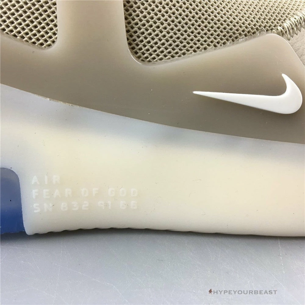 Hypeyourbeast Nike Air Fear Of God 'Oatmeal' 10 Hypeyourbeast Nike Air Fear Of God 'Oatmeal'