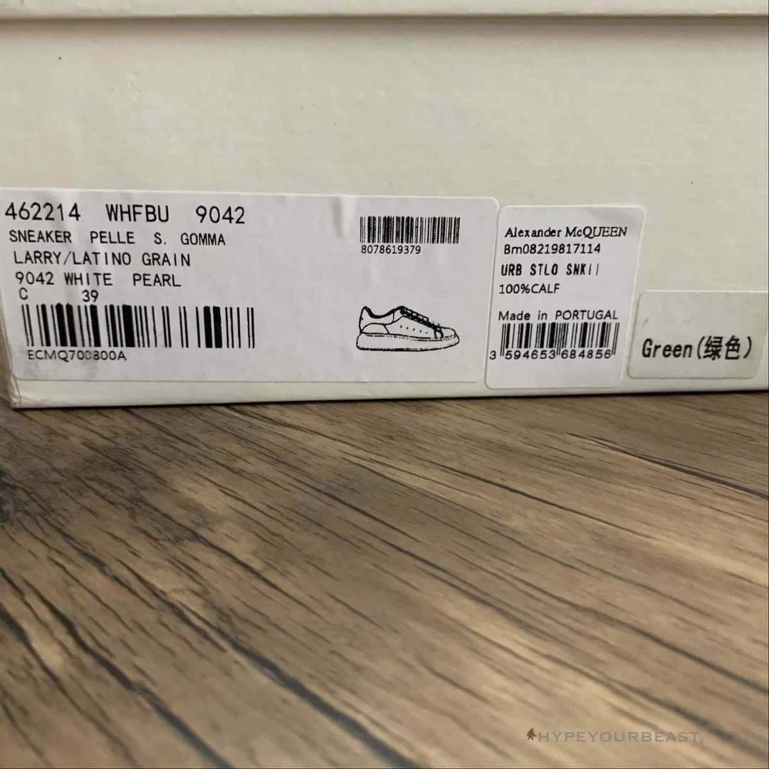HypeYourBeast Alexander McQueen White / Green A. Mcqueen 17 HypeYourBeast Alexander McQueen White / Green A. Mcqueen