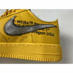 HypeYourBeast Off White X Air Force 1 Low 'Yellow'