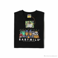 Hypeyourbeast BAPE Baby Milo Halloween Tee Shirt 'BLACK'