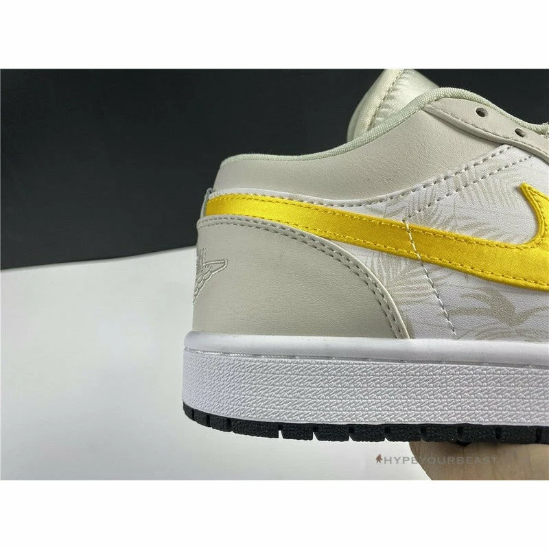 Hypeyourbeast Air Jordan 1 Low 'Palm Tree Beige Yellow' 15 Hypeyourbeast Air Jordan 1 Low 'Palm Tree Beige Yellow'