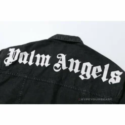 HypeYourBeast Palm Angels Jean Jacket Black