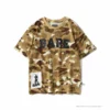 Hypeyourbeast Clothes BAPE Military Style Desert Camouflage Tee Shirt 'YELLOW'