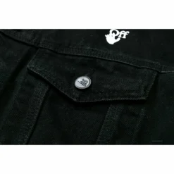 HypeYourBeast Off White Denim Black Jacket - White Hoodies & Jackets 19 HypeYourBeast Off White Denim Black Jacket - White Hoodies & Jackets