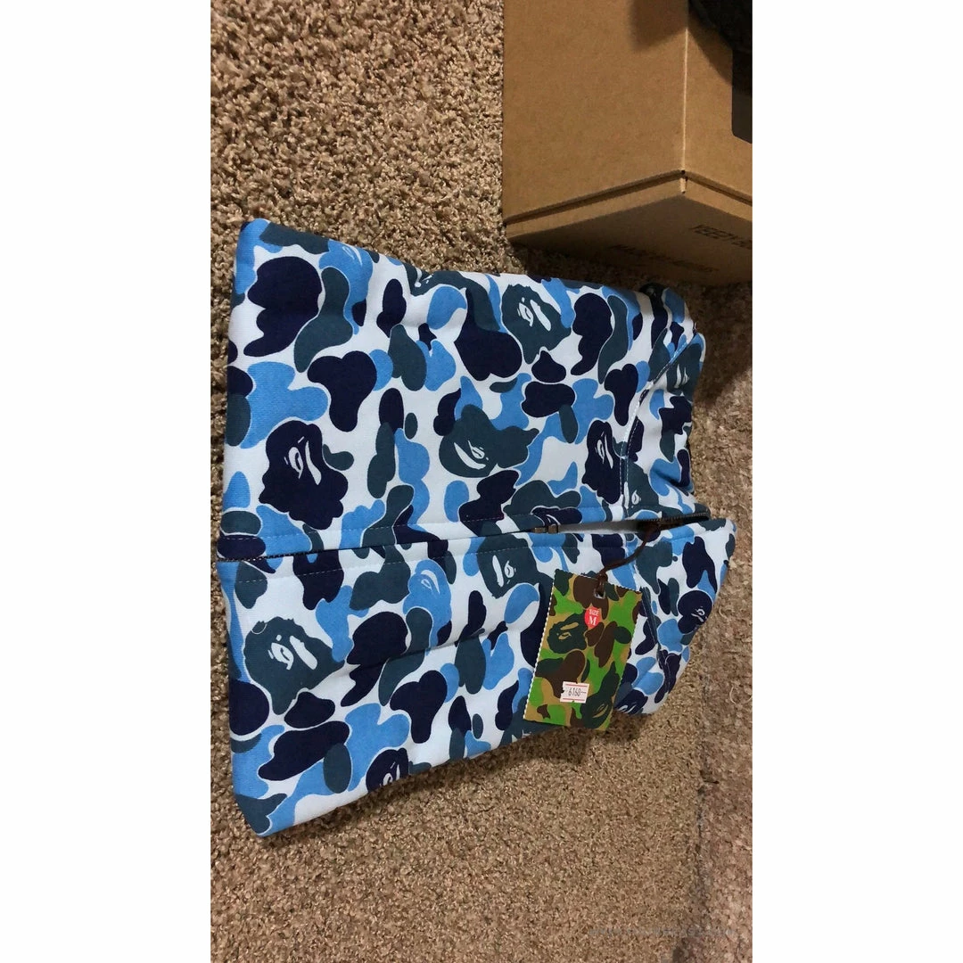 Hypeyourbeast Bape Jacket Blue Camo 11 Hypeyourbeast Bape Jacket Blue Camo