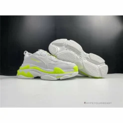 HypeYourBeast BCG Triple S White Neon Yellow Balenciaga Triple S