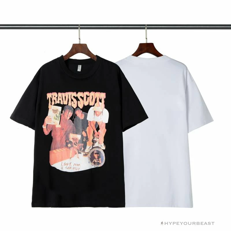 Hypeyourbeast OFF-WHITE Travisscott High Street Tee Shirt 'BLACK' 9 Hypeyourbeast OFF-WHITE Travisscott High Street Tee Shirt 'BLACK'